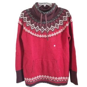 Eddie Bauer NWT Women's Wool Sweater Christmas